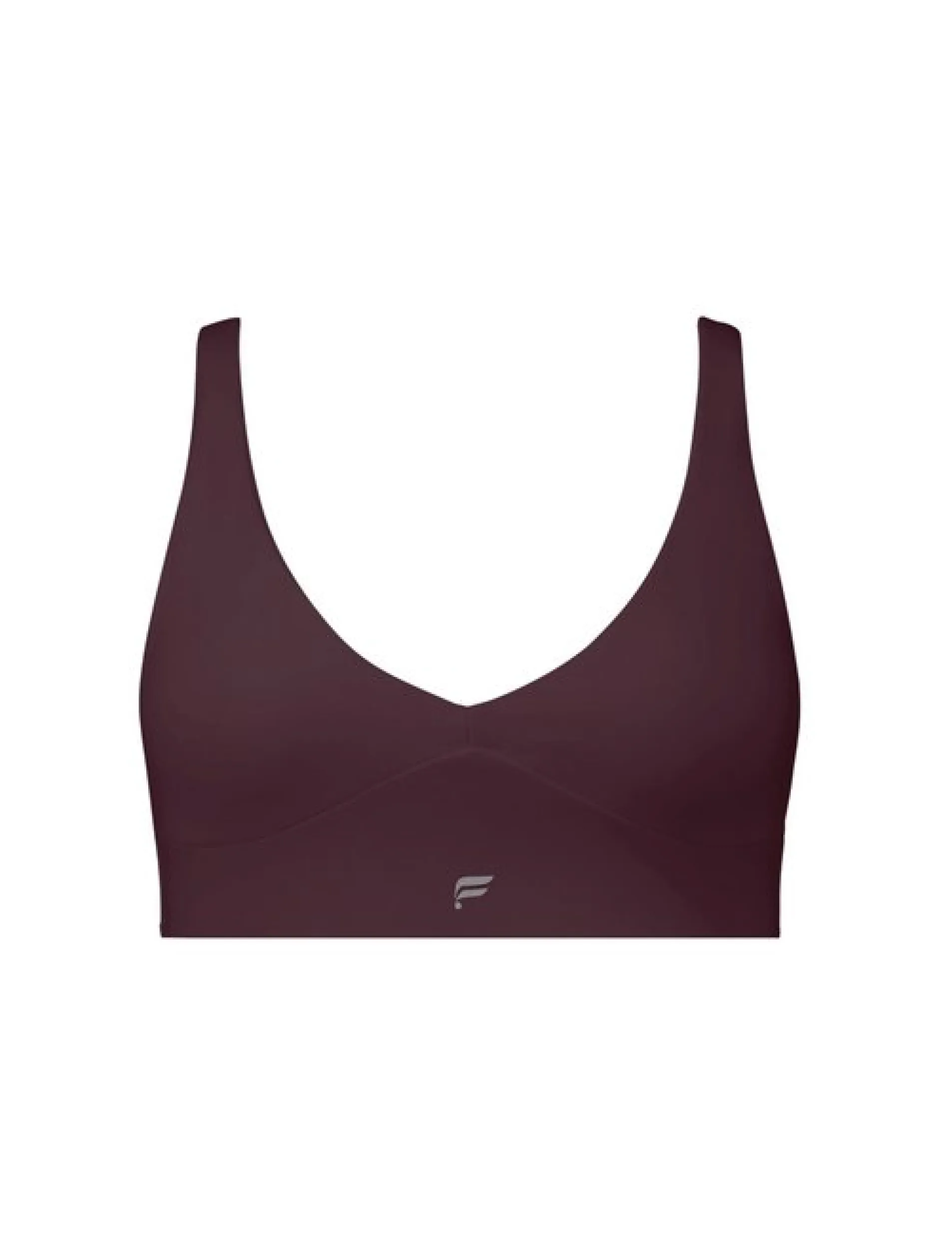 Fabletics Damen BH - PURELUXE LONGLINE LOW IMPACT BRA in rot