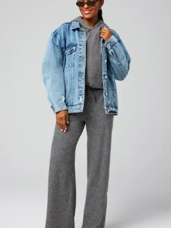 Fabletics Damen Hose in grau - Länge: lang