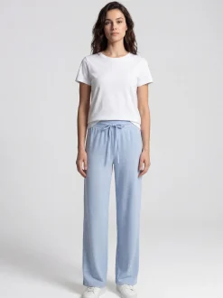 Fabletics Damen Hose in hellblau - Länge: lang