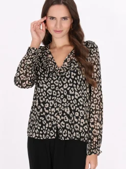 Faina Damen Bluse in beige