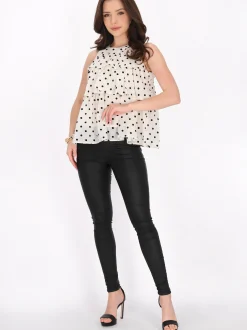 Faina Damen Bluse in beige