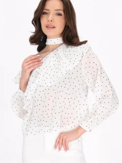 Faina Damen Bluse in beige