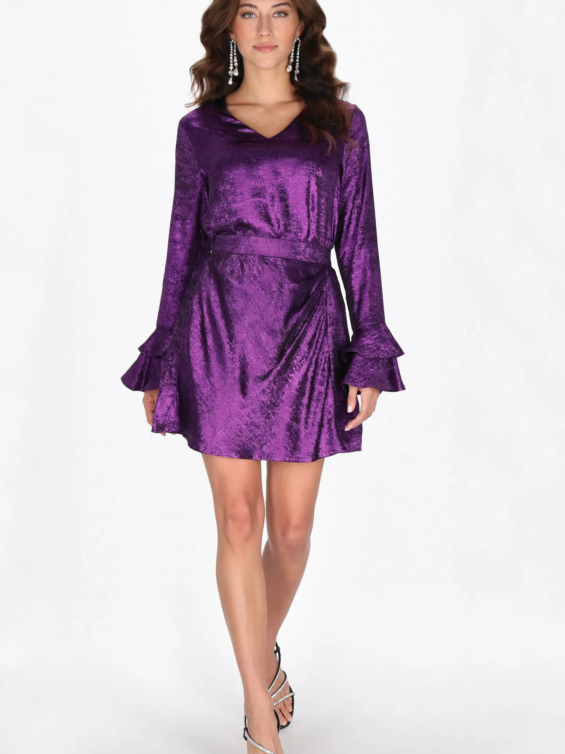 Faina Damen Bluse in lila