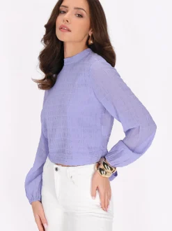 Faina Damen Bluse in lila