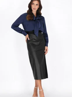 Faina Damen Bluse in schwarz