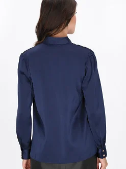 Faina Damen Bluse in schwarz