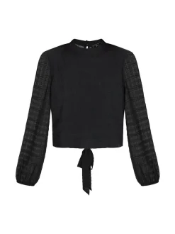 Faina Damen Bluse in schwarz
