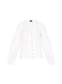Faina Damen Bluse in weiß