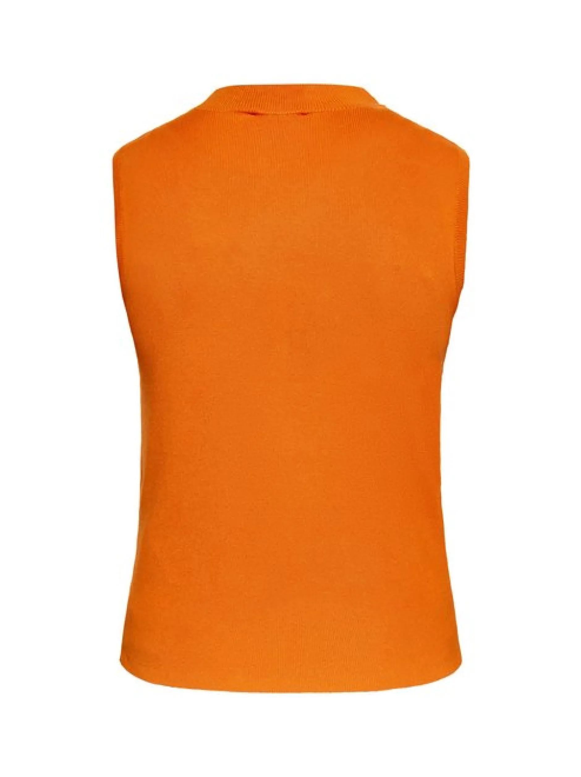 Faina Damen elegantes Oberteil in orange