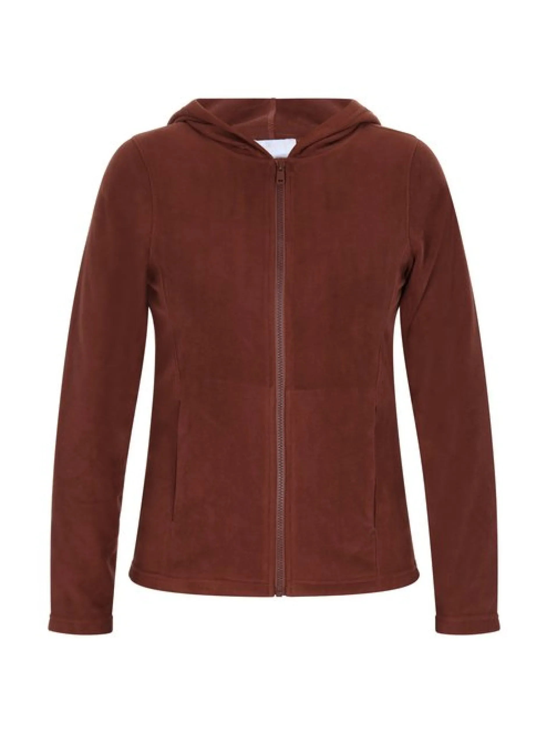 Faina Damen Fleecejacke in braun