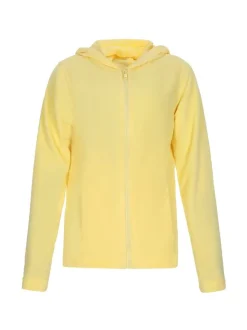 Faina Damen Fleecejacke in gelb