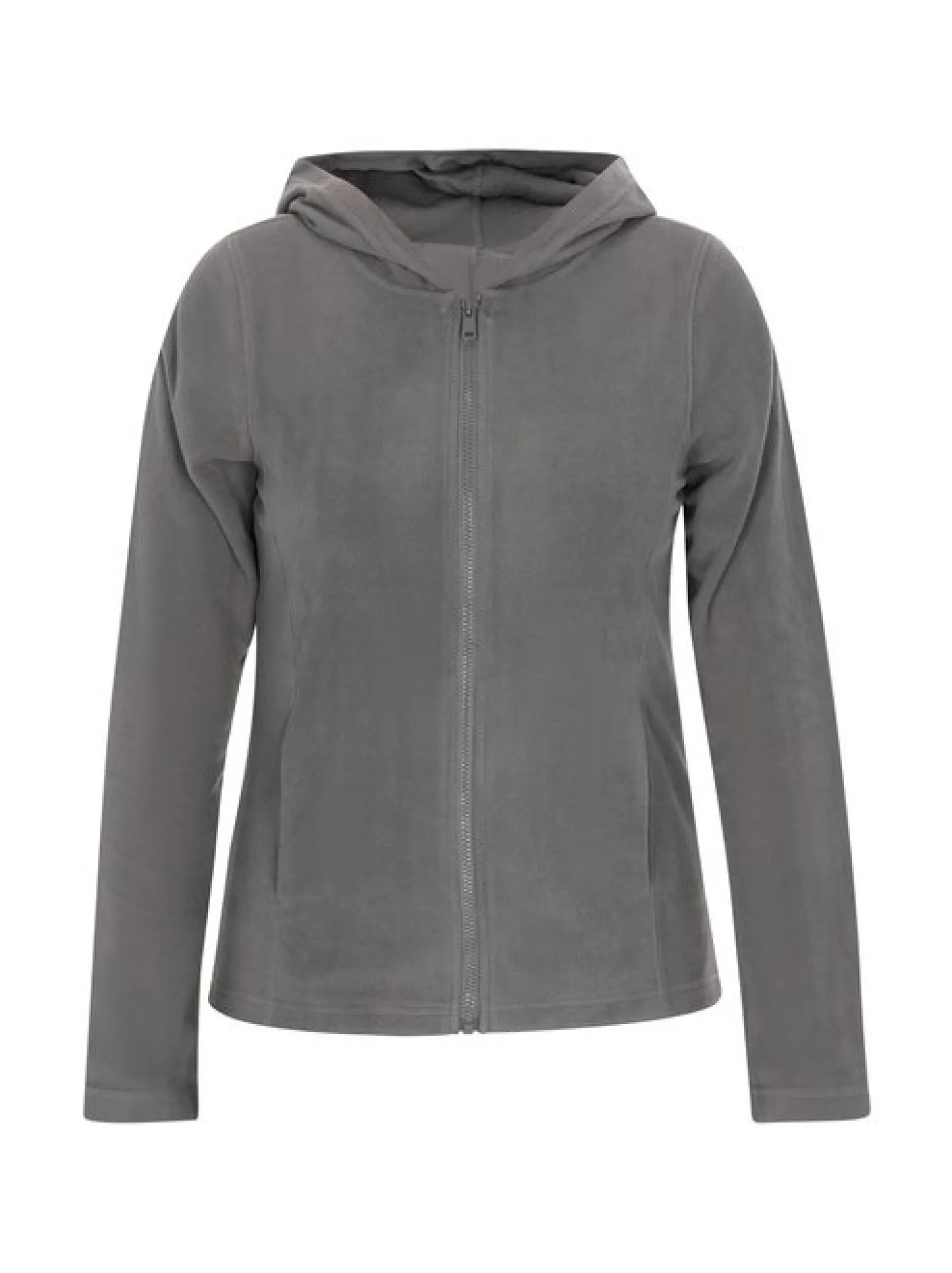 Faina Damen Fleecejacke in grau