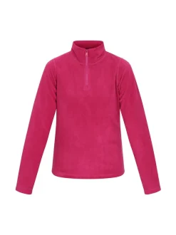 Faina Damen Fleecepullover in fuchsia