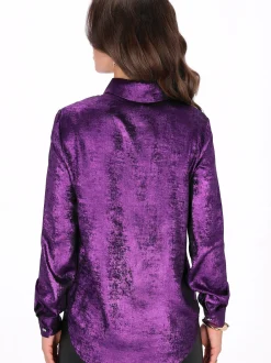 Faina Damen Hemd in lila