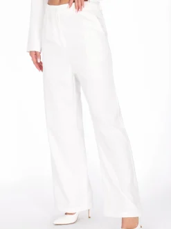 Faina Damen Hose in weiß