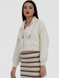 Faina Damen Jacke in beige