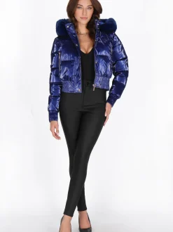 Faina Damen Jacke in blau