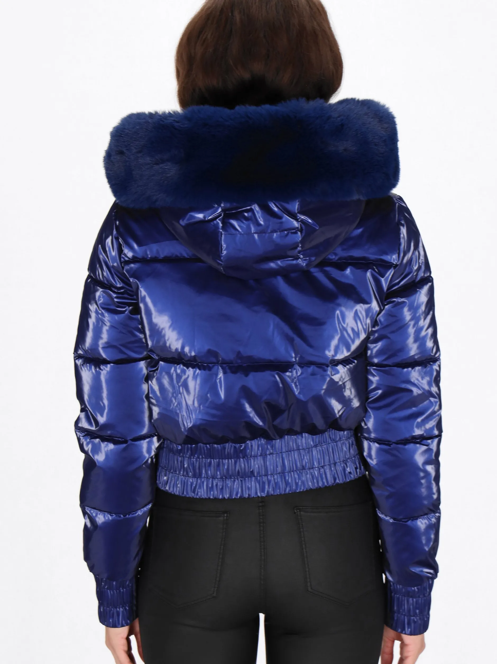 Faina Damen Jacke in blau
