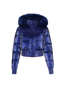 Faina Damen Jacke in blau