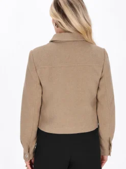 Faina Damen Jacke in camel
