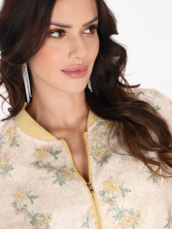 Faina Damen Jacke in gelb
