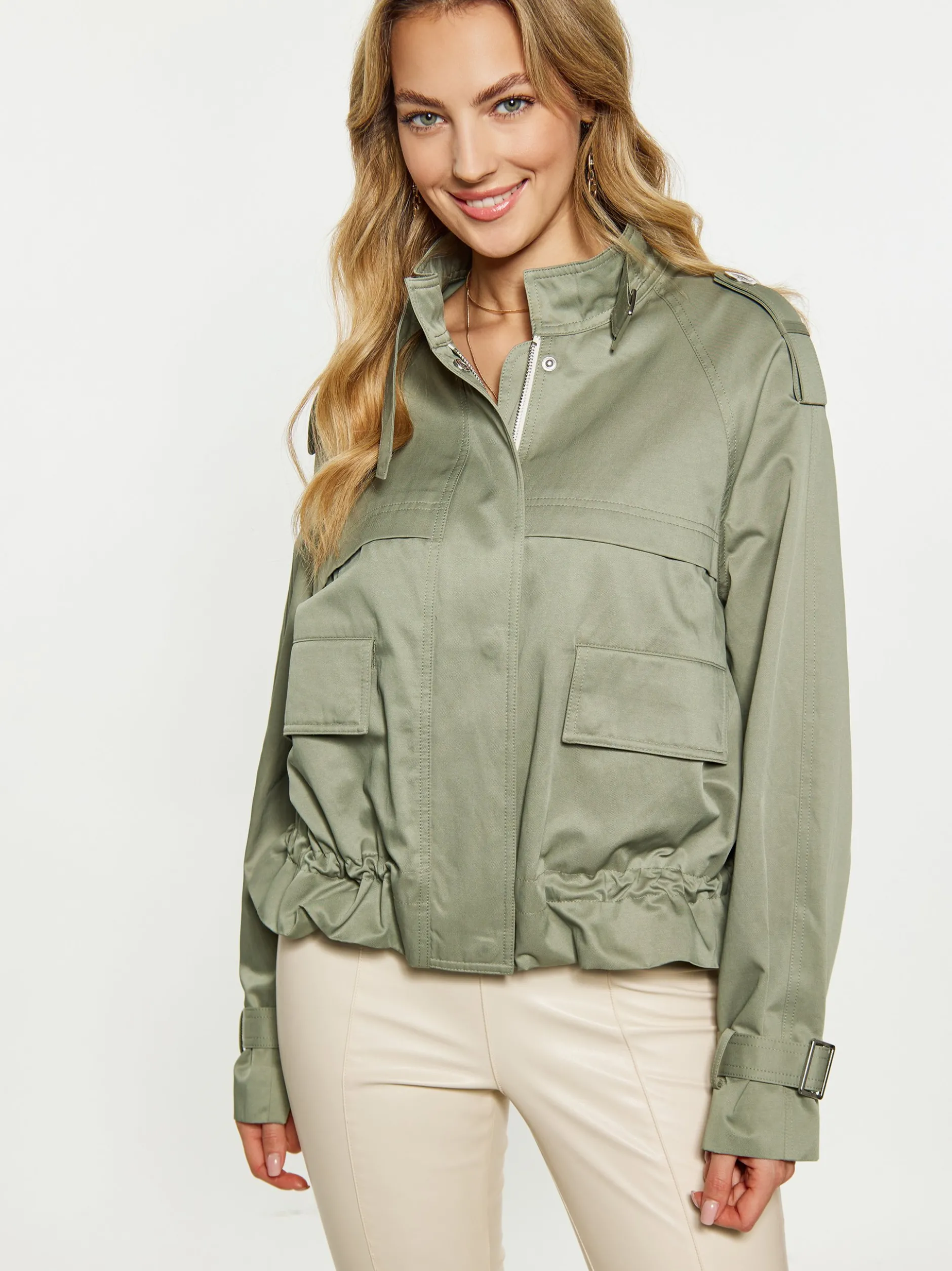 Faina Damen Jacke in grün