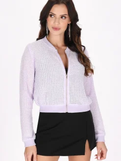 Faina Damen Jacke in lila