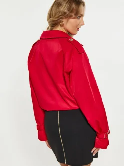 Faina Damen Jacke in rot