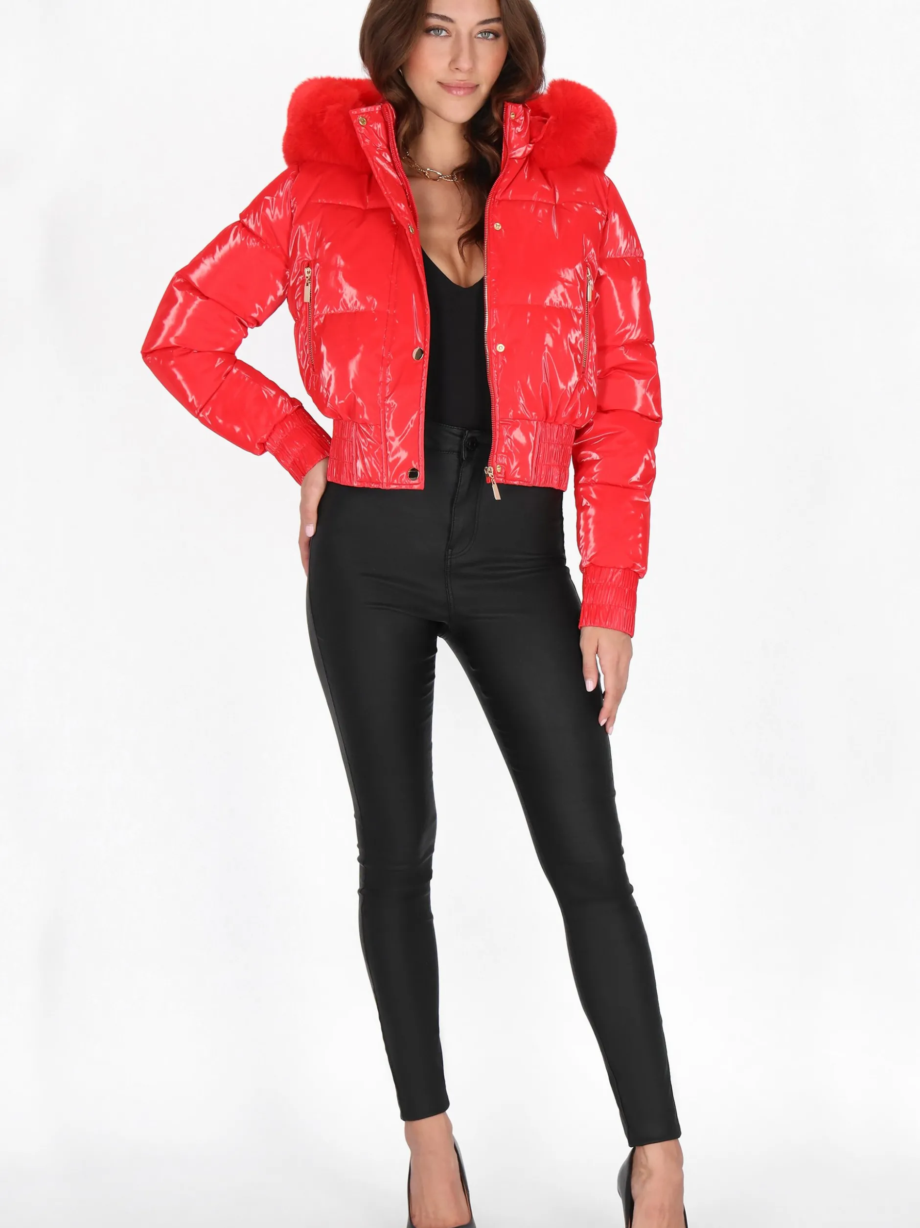 Faina Damen Jacke in rot