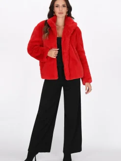 Faina Damen Jacke in rot