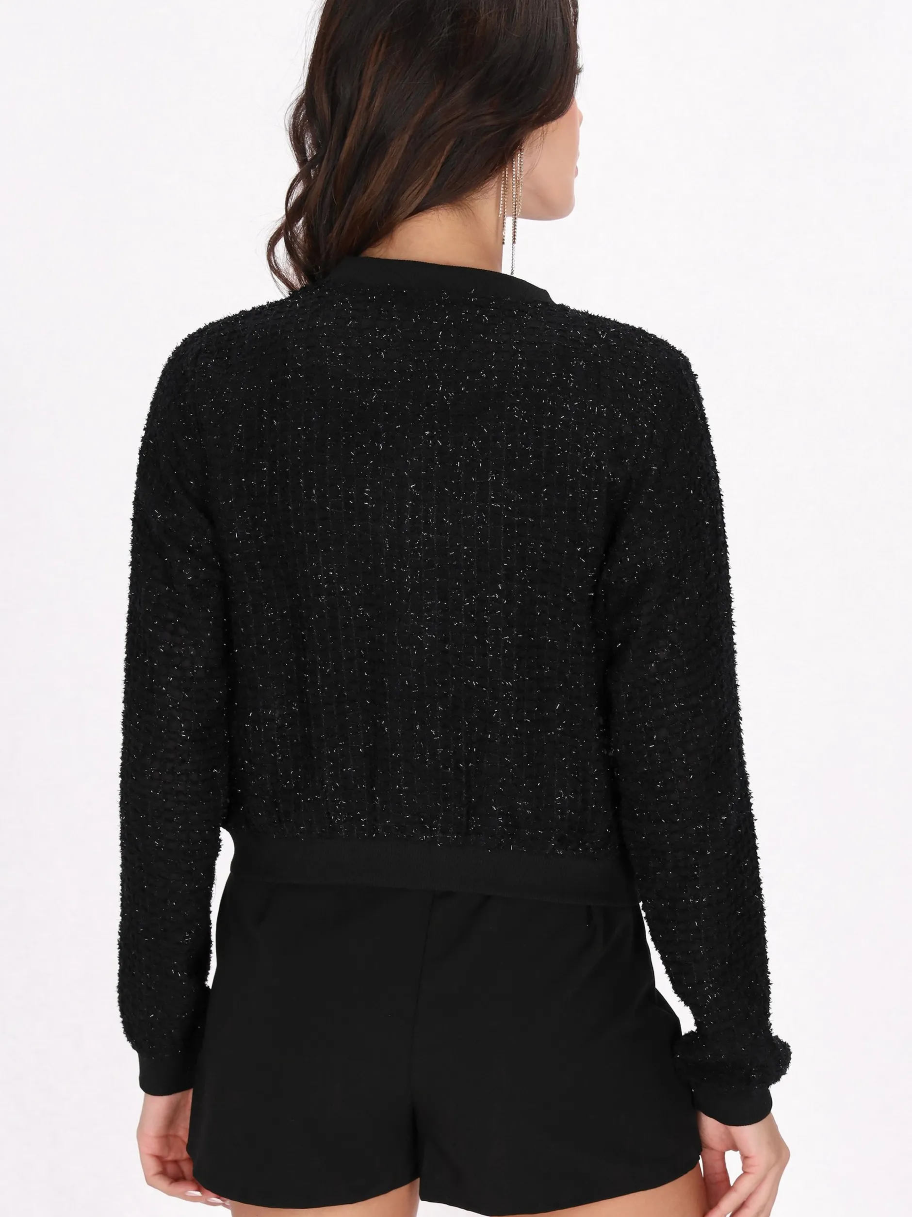 Faina Damen Jacke in schwarz