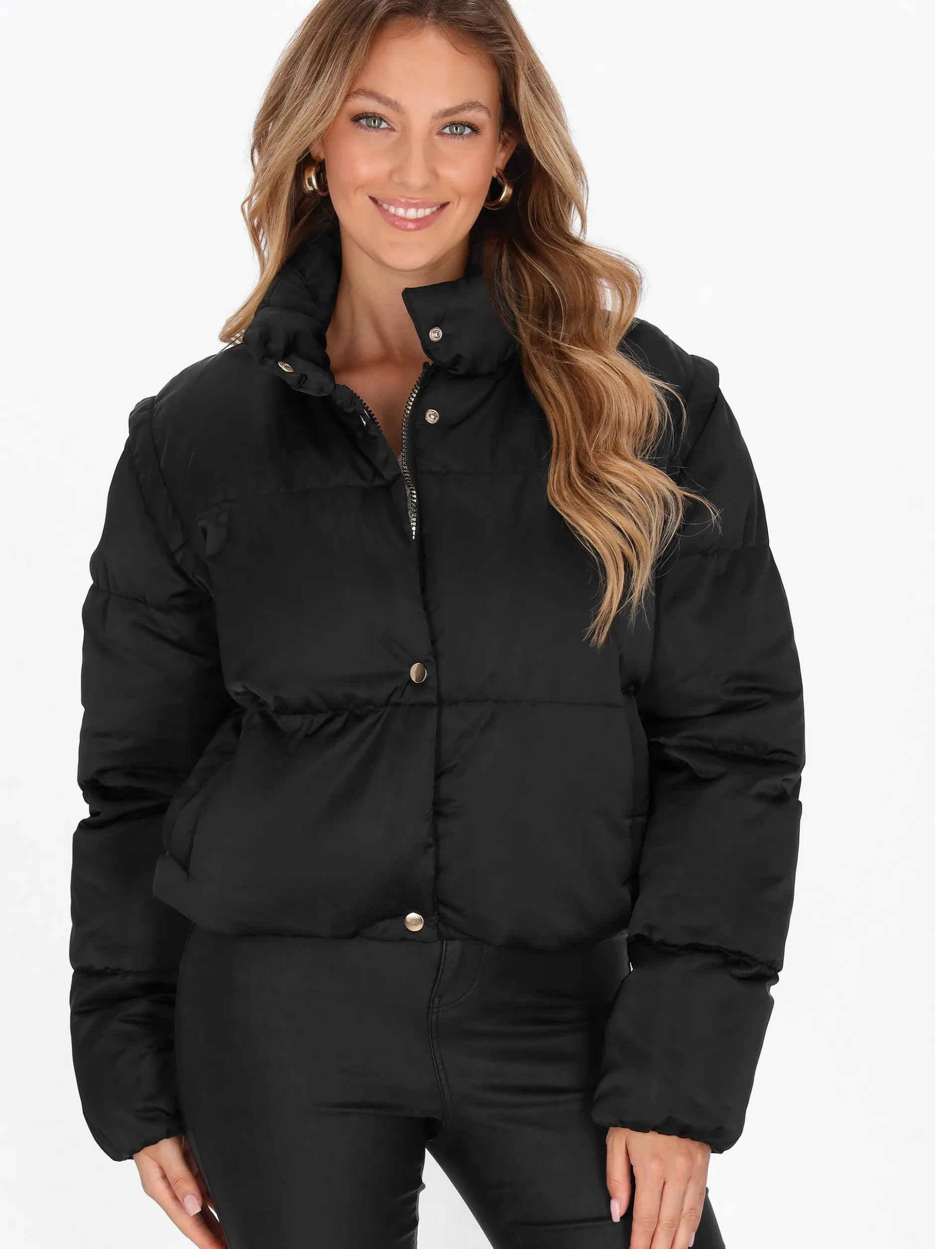 Faina Damen Jacke in schwarz
