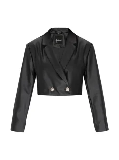 Faina Damen Jacke in schwarz