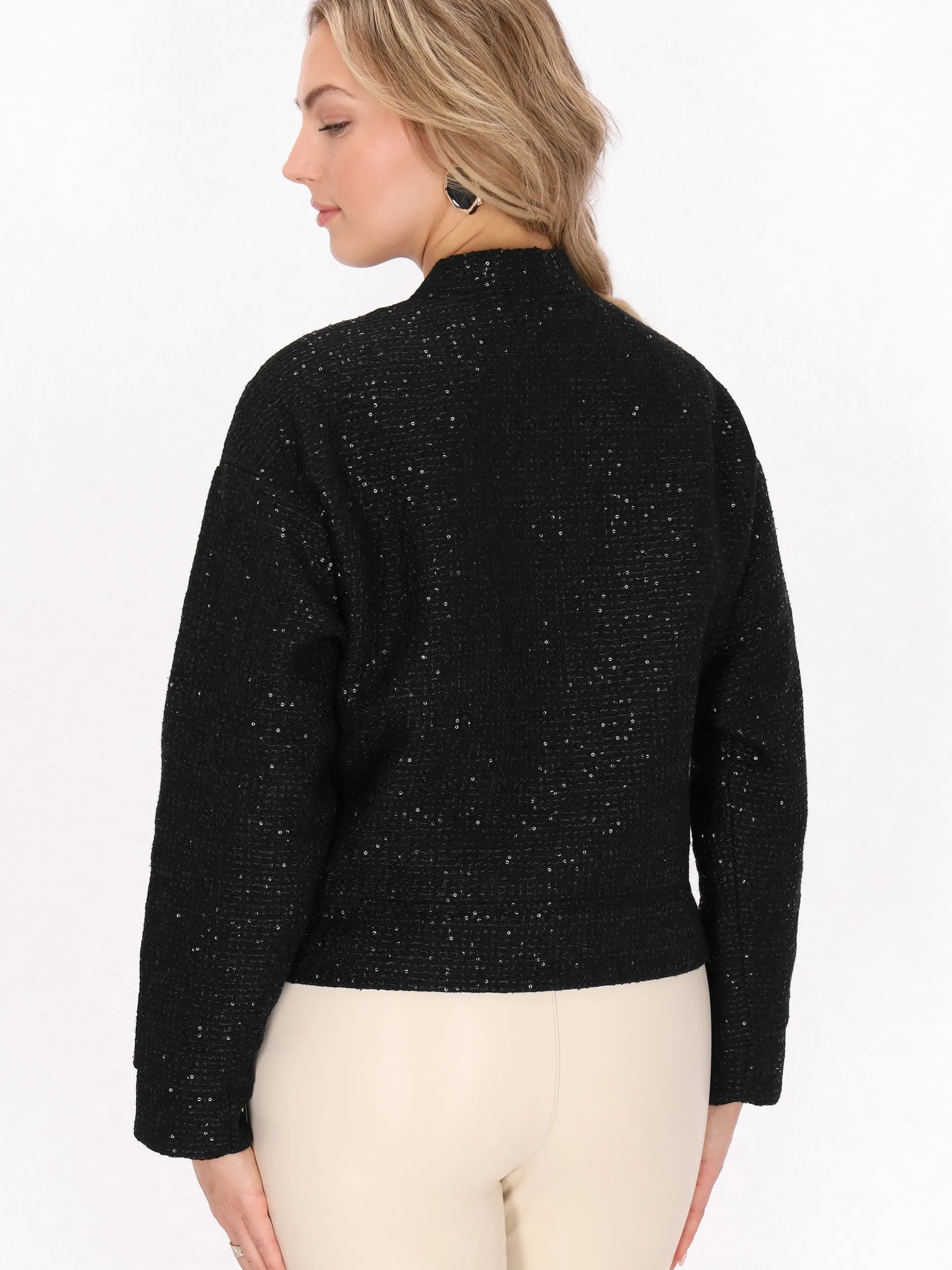 Faina Damen Jacke in schwarz