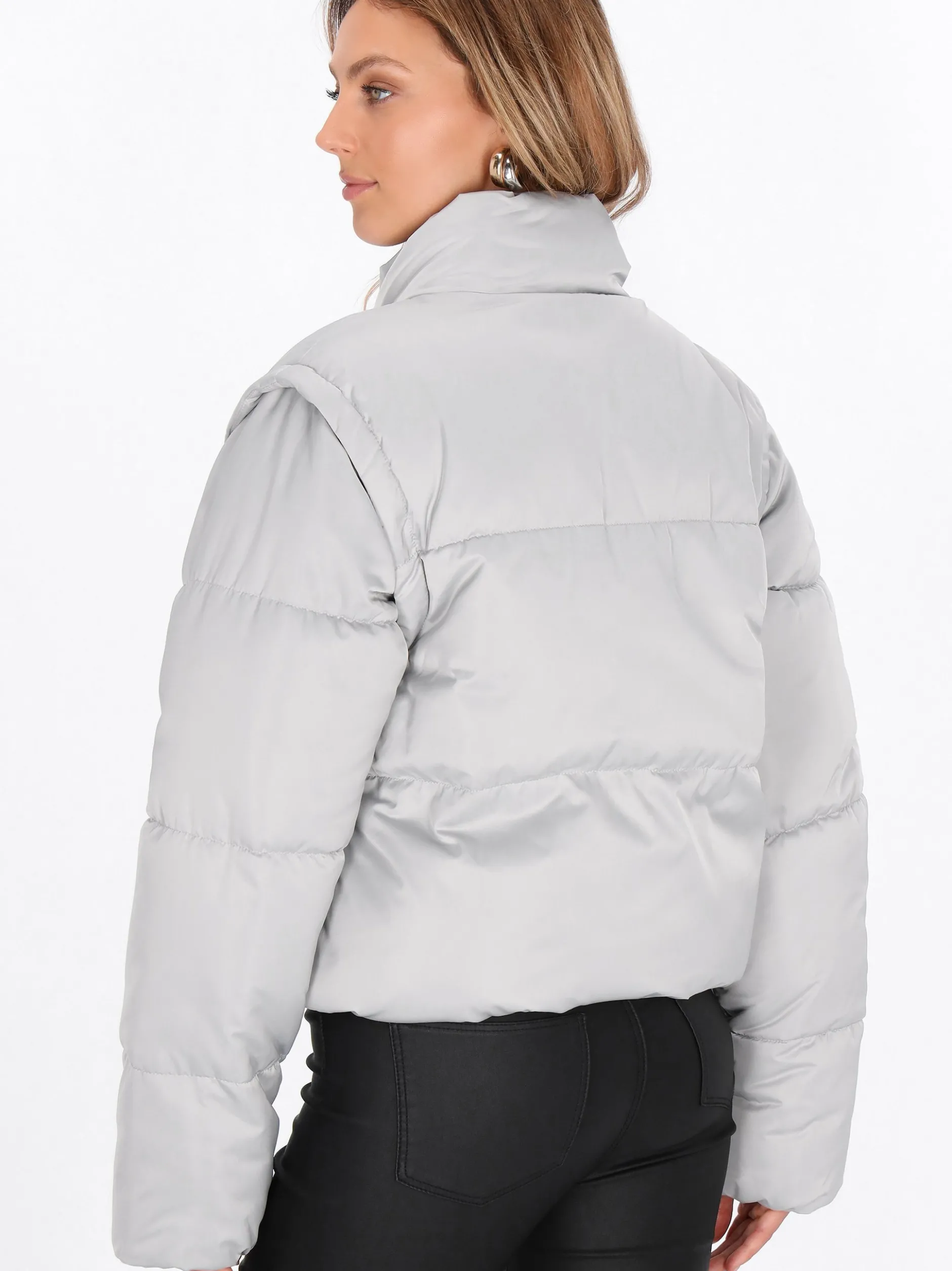 Faina Damen Jacke in silber