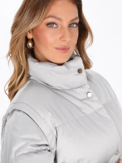 Faina Damen Jacke in silber