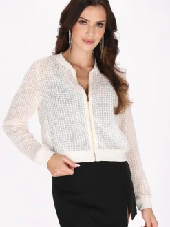 Faina Damen Jacke in weiß