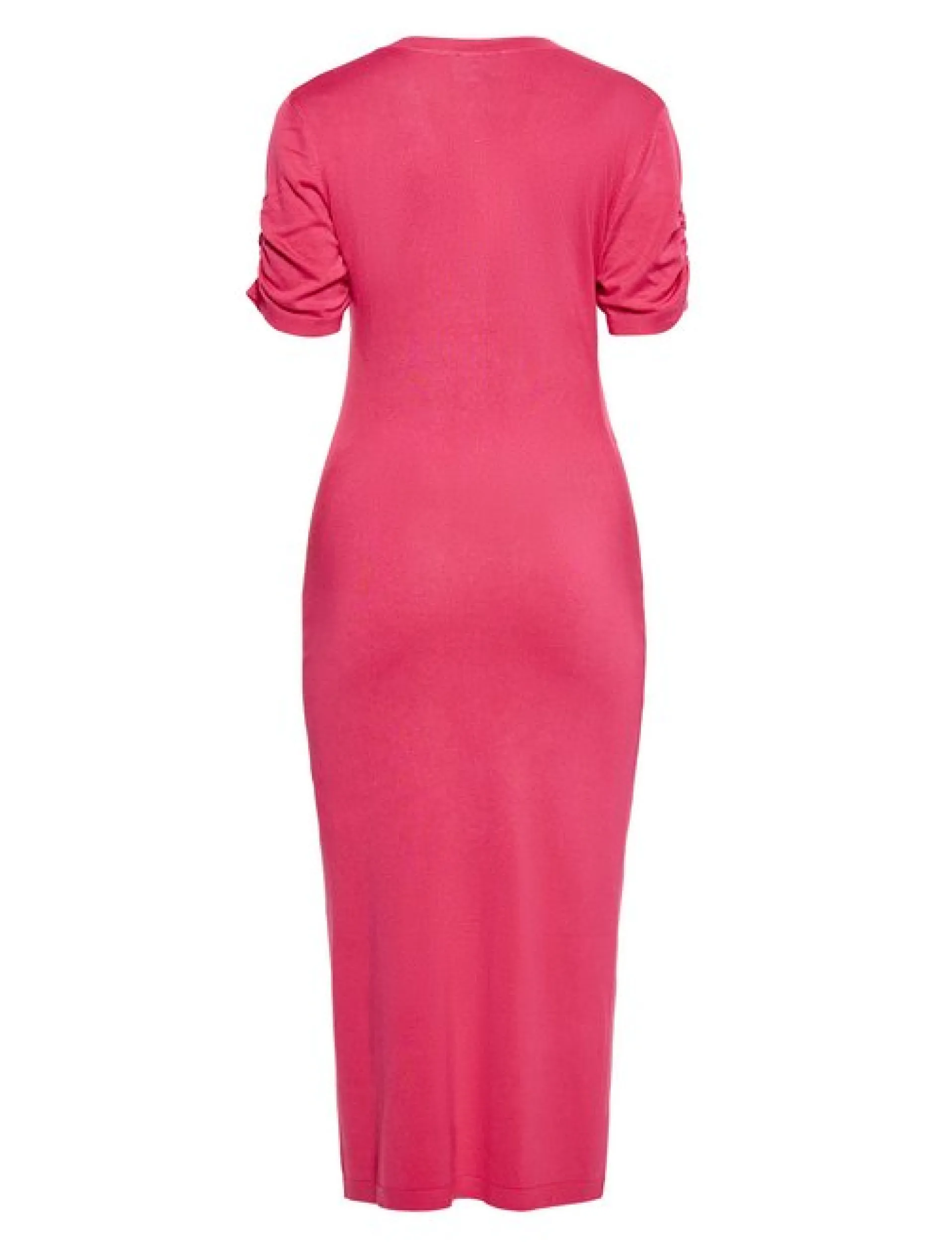 Faina Damen Kleid in pink - Länge: mittel
