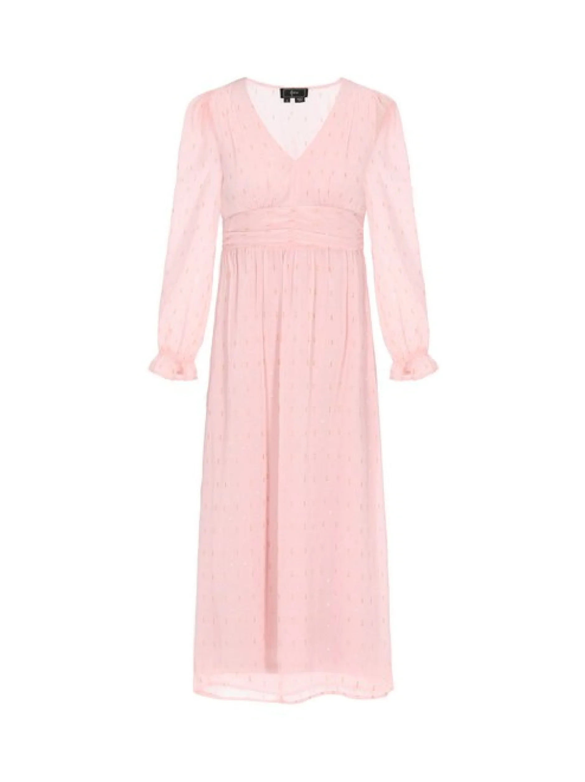 Faina Damen Kleid in rosa - Länge: mittel