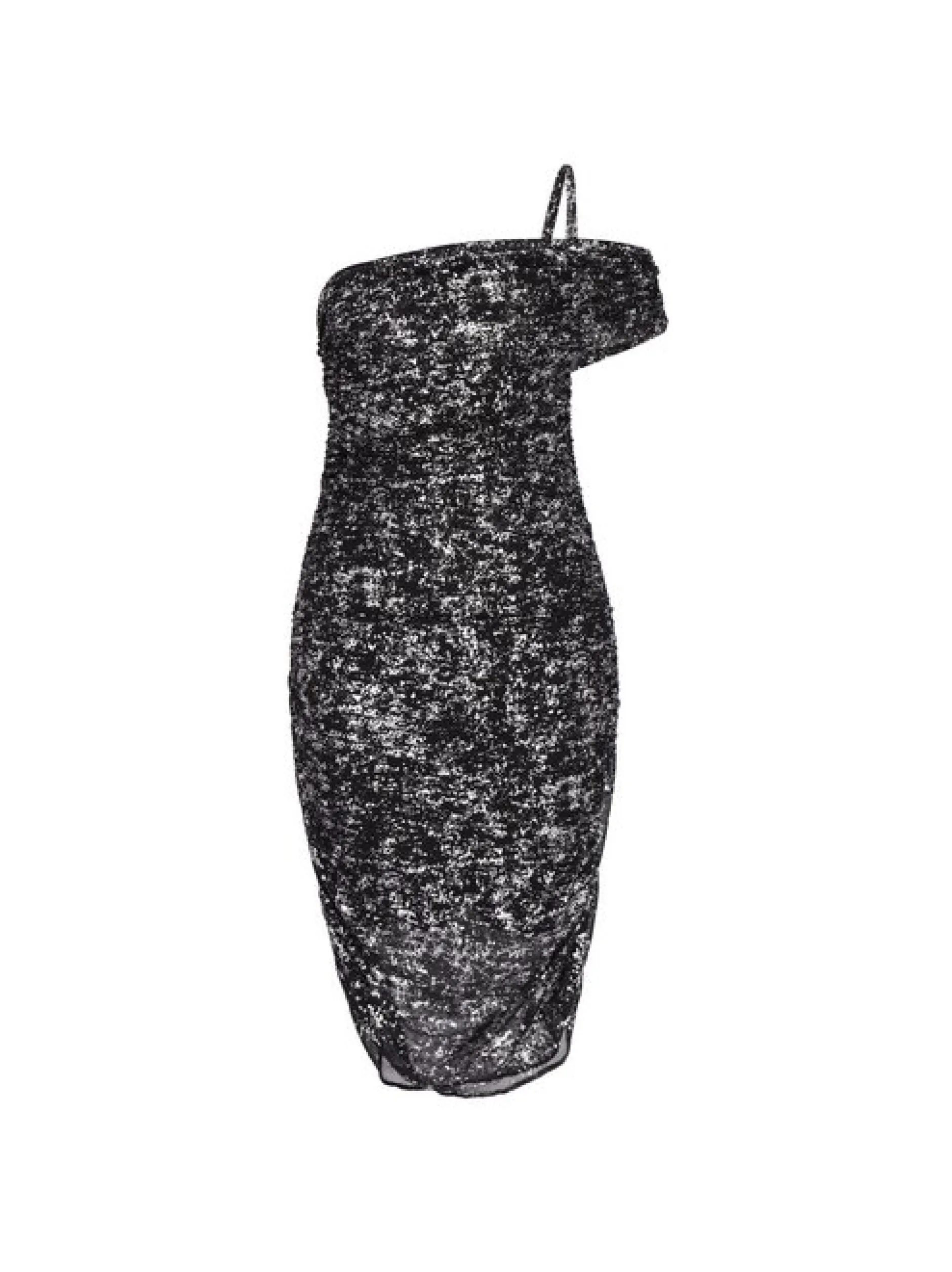 Faina Damen Kleid in schwarz - Länge: mittel
