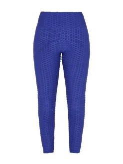 Faina Damen Leggings in blau - Länge: mittel