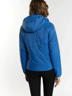 Faina Damen leichte Steppjacke in blau