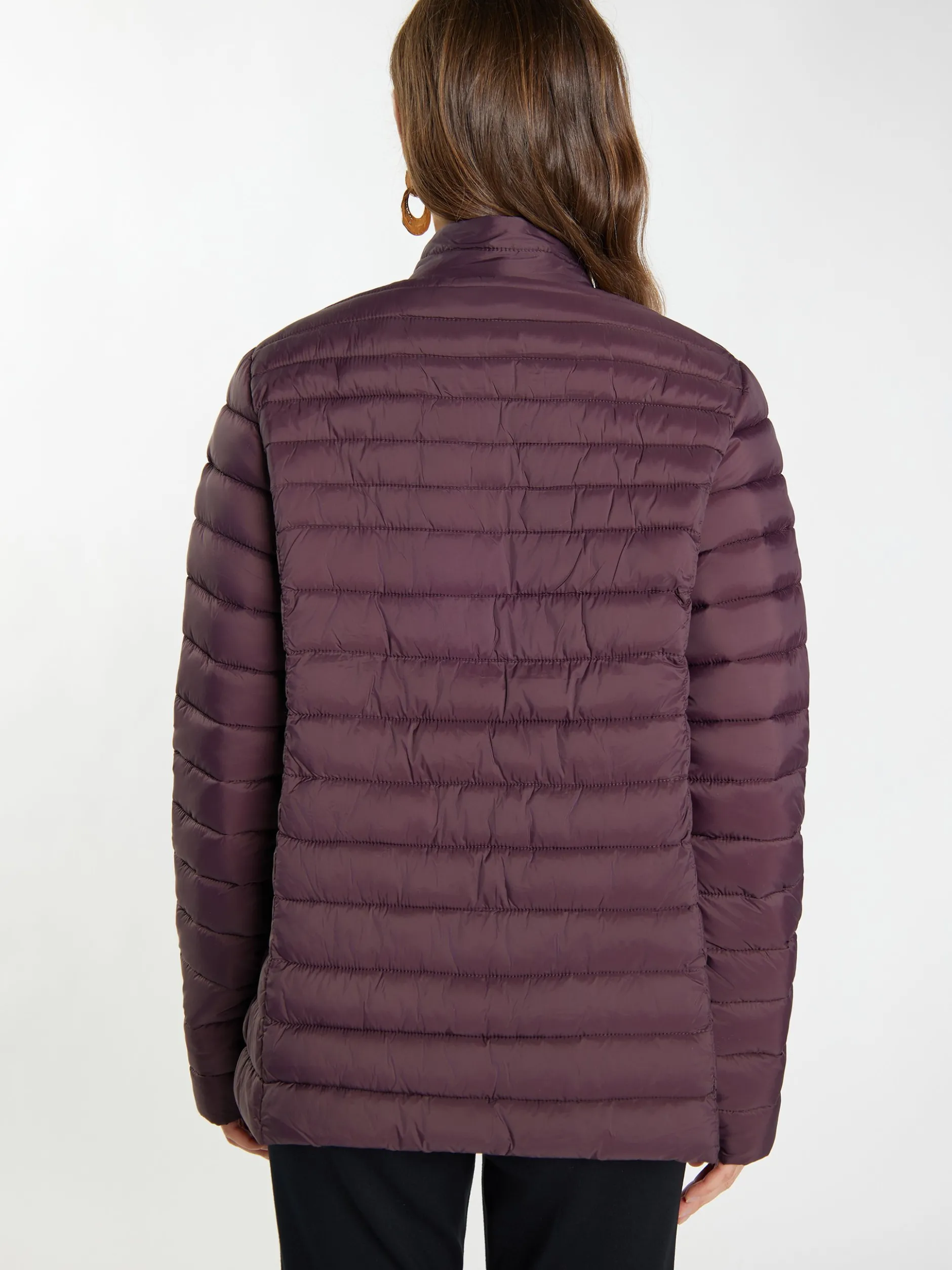 Faina Damen leichte Steppjacke in braun