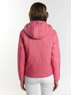 Faina Damen leichte Steppjacke in pink