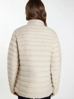 Faina Damen leichte Steppjacke in beige