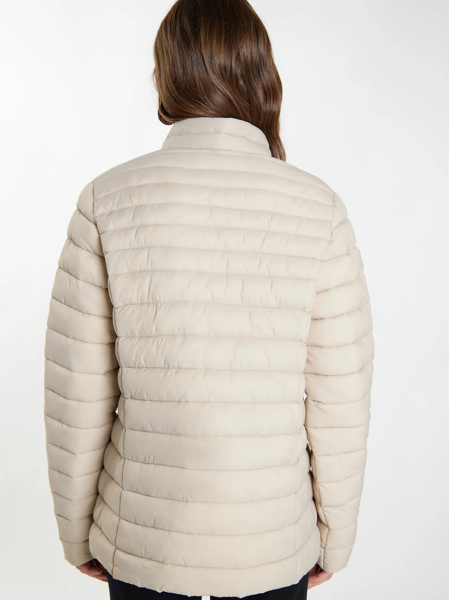 Faina Damen leichte Steppjacke in beige