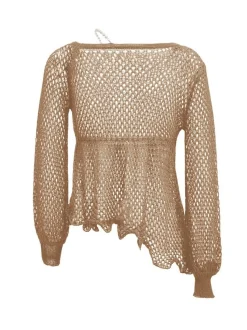 Faina Damen Pullover in beige