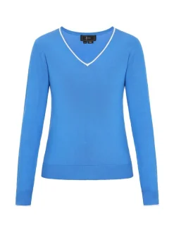 Faina Damen Pullover in blau