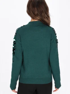 Faina Damen Pullover in grün