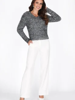 Faina Damen Pullover in mehrfarbig